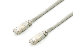 Kabel krosowy Equip Cat6A 5 szt S/FTP 2xRJ45 5,00m szary platynowy