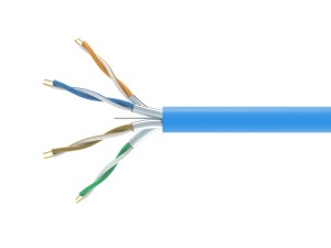 Wyposażenie Instalacji Kabel Cat6A ECA U/FTP 305.00m niebieski LSZH