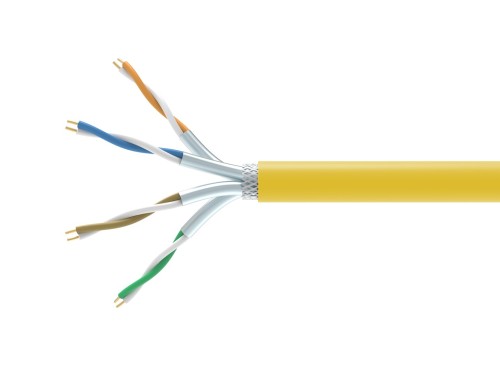 Wyposażenie Instalacyjne Kabel Cat7A Simplx S/FTP DCA 1000.00m pomarańczowy LSZH - 2803953