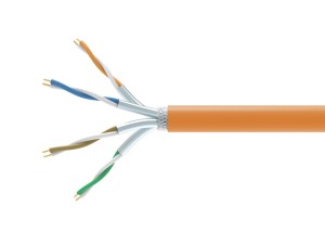 Wyposażenie Instalacyjne Kabel Cat7 Simplx S/FTP DCA 1000.00m pomarańczowy LSZH