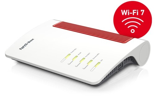Router stołowy FRITZ! Box 7682, Wi-Fi 7 (802.11be), Dwuzakresowy (2,4 GHz / 5 GHz), Ethernet LAN, VDSL, Biały - 2804037