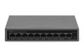 Switch 8+2 Port GE PoE, 8 Port PoE 802.3at, 10/100/1000 Mbps + 2 Port GE - 2804137