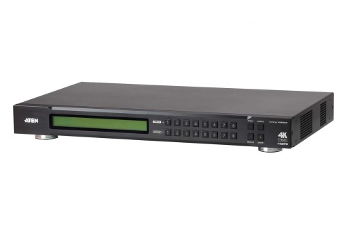 ATEN VM0808HB-AT-G przełącznik macierzy Przełącznik matrycowy AV Wbudowany wyświetlacz 38,1 W - 2804197