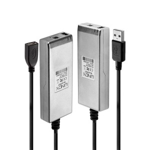Przedłużenie USB2.0 MM światłowodowy LINDY
