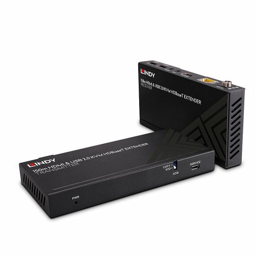 I/O EXTENDER HDMI 150M CAT6/4K60 IRHDBASET KVM LINDY - 2804826