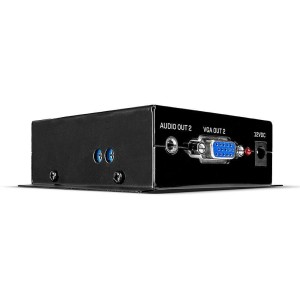 LINDY 300m Cat.6 Przedłużacz VGA, odbiornik