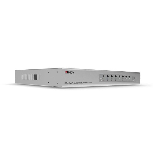 Przełącznik KVM LINDY 8 portów VGA, USB i PS/2 Combo - 2804838