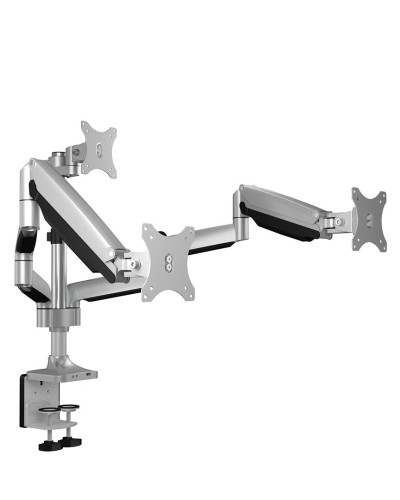 Ramię monitora IcyBox do 3 monitorów do 32" USB/AUDIO zewnętrzna sprzedaż detaliczna - 2805370