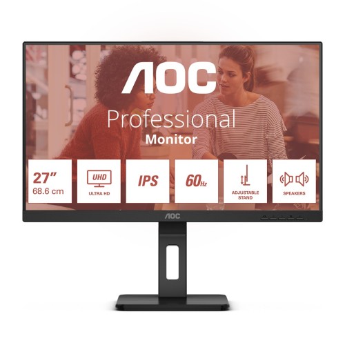 Monitor AOC 68,6cm (27") U27E3UF 16:09 2xHDMI+DP+USB 4K Lift - 2805521