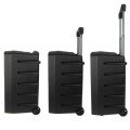 V-TONE BQ12 GO MP3 - Kolumna aktywna akumulatorowa czarna, Bluetooth, TWS, USB, SD, DSP, AUX, pilot na podczerwień, 2x mikrofon bezprzewodowy, wysuwana rączka, kółka transportowe zestaw - 2807044