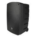V-TONE BQ12 GO MP3 - Kolumna aktywna akumulatorowa czarna, Bluetooth, TWS, USB, SD, DSP, AUX, pilot na podczerwień, 2x mikrofon bezprzewodowy, wysuwana rączka, kółka transportowe zestaw - 2807041