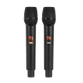V-TONE BQ12 GO MP3 - Kolumna aktywna akumulatorowa czarna, Bluetooth, TWS, USB, SD, DSP, AUX, pilot na podczerwień, 2x mikrofon bezprzewodowy, wysuwana rączka, kółka transportowe zestaw - 2807042
