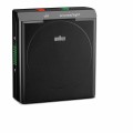 Zegar ścienny/stołowy Braun BC05B Zegar analogowy Prostokąt (BC05B) - 2807088