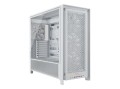 Obudowa PC Corsair Frame 5000D, Midi-Tower, E-ATX, Szkło hartowane - biała - 2807279