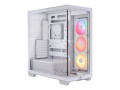 Obudowa komputera typu mid-tower CORSAIR 3500X LX-R RGB iCUE LINK biała ze szkła hartowanego - 2807336