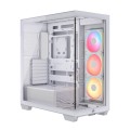 Obudowa komputera typu mid-tower CORSAIR 3500X LX-R RGB iCUE LINK biała ze szkła hartowanego - 2807335