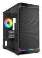 Obudowa Sharkoon Case MK4W RGB Micro-ATX 1xGlass - 2807385