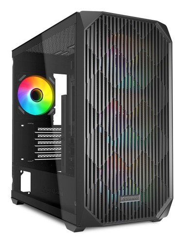 Etui Sharkoon MK3 RGB Micro-ATX 1xGlass Czarne - 2807421