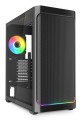 Obudowa Sharkoon AK4W RGB ATX z 1 szklanym panelem - 2807597