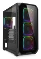 Sharkoon AK5G RGB Midi Tower Czarny - 2807672