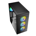 Pokrowiec na komputer Sharkoon Rebel C50 RGB ATX 1xGlass - 2807752