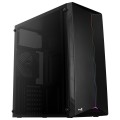Obudowa Aerocool PGS SPLIT A AEROPGSSPLIT-A-BKRGB (ATX, Micro ATX, Mini ITX; kolor czarny) (WYPRZEDAŻ) - 2807835