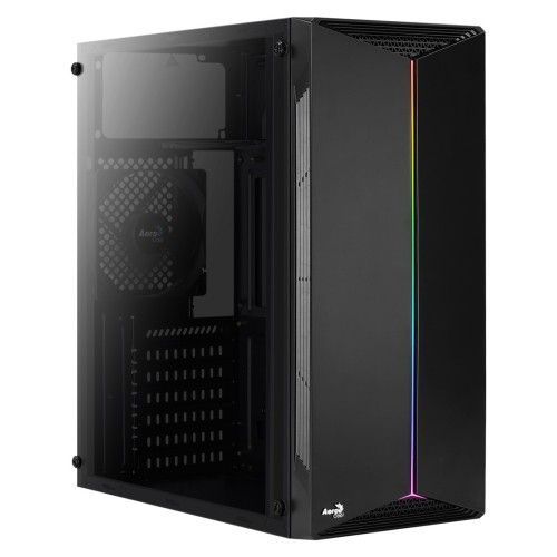 Obudowa Aerocool PGS SPLIT A AEROPGSSPLIT-A-BKRGB (ATX, Micro ATX, Mini ITX; kolor czarny) (WYPRZEDAŻ) - 2807838