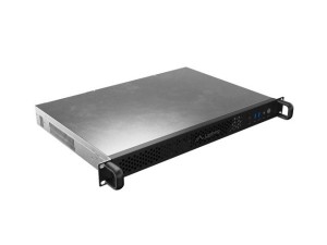 Obudowa ITX serwerowa Lanberg SC01-3001-10B 300/10 19"/1U Czarna