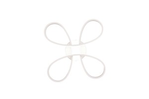 Lampa sufitowa LED FLY 40CM 4000K matowa biała