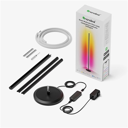 Nanoleaf Floor Lamp - inteligentna lampa podłogowa 22W 1700Lm (black) - 2807915