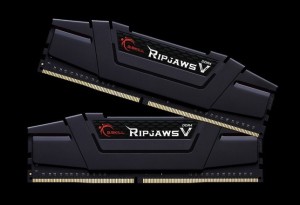 Zestaw pamięci G.SKILL RipjawsV F4-3200C16D-32GVK (DDR4 DIMM; 2 x 16 GB; 3200 MHz; CL16) (WYPRZEDAŻ)