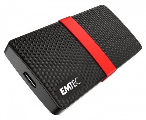 EMTEC SSD Power Plus X200 - Dysk SSD - 1TB - zewnętrzny (przenośny) - USB 3.1 Gen 1 (złącze USB-C) - 2808188
