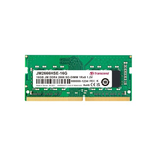 Komputer SO DDR4 16 GB 2666 CL19 Transcend JetRam, JM2666HSB-16G - 2808215