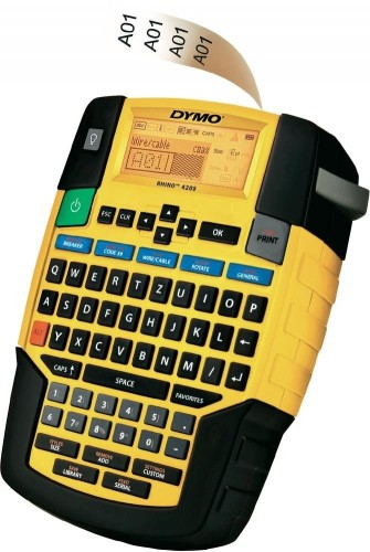Etykieciarka DYMO RHINO 4200 ogólnego przeznaczenia z klawiaturą QWERTZ - 2808362