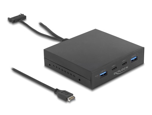 DELOCK Panel Przedni 3.5 USB 3.2 Gen 2 z 2 x USB-C + 2 x USB-A - 2808430
