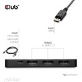 Adapter I/O DP do HDMI potrójny CSV-7330 CLUB3D - 2808499