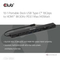 Stacja dokująca NB ACC 10w1 USB-C 140W CSV-2550 CLUB3D - 2808514