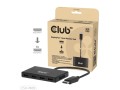 Hub USB Club Hub 3D MST (Multi Stream Transport) DisplayPort 1.4 na 4x DisplayPort, Cztery monitory, 4x 4K30Hz, 8K30Hz - 2808541