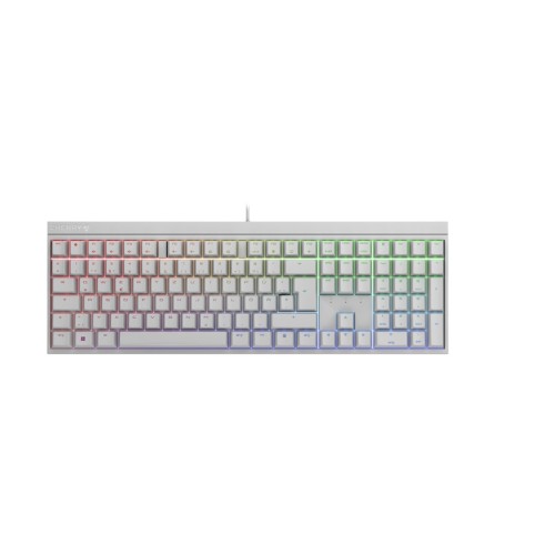 Klawiatura mechaniczna CHERRY MX 2.0S RGB biała przewodowa - 2808582