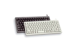 Klawiatura CHERRY G84-4100 Compact - Angielski - Jasnoszary