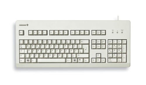 Przełącznik CHERRY TAS G80-3000 Przewodowy DE-Layout jasnoszary - 2808689