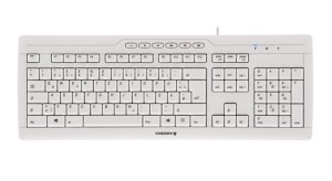 Klawiatura CHERRY TAS STREAM 3.0 szary układ szwajcarski