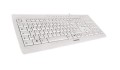 Klawiatura CHERRY TAS STREAM 3.0 szary układ szwajcarski - 2808703