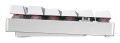 CHERRY MX 8.2 - XAGA Edition - Klawiatura - 80% - TKL - Podświetlenie - Bezprzewodowe - Bluetooth 5.2, 2.4 GHz, USB-C - QWERTZ - Niemiecki - Przełącznik kluczykowy: CHERRY MX2A Niebieski - Biały - 2808759