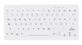CHERRY AK-C4112 - Klawiatura medyczna kompaktowa podświetlana USB QWERTZ niemiecka biała - 2808780