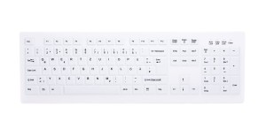 Klawiatura medyczna Cherry Active Key AK-C8100F-FUS - USB *biała* (AK-C8100F-FUS-W/GE)