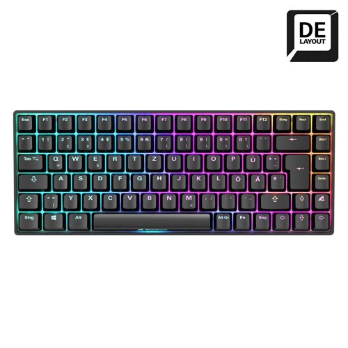 Klawiatura Sharkoon Gaming Keyboard Skiller SGK50S3 czarno-żółty RGB - 2808802