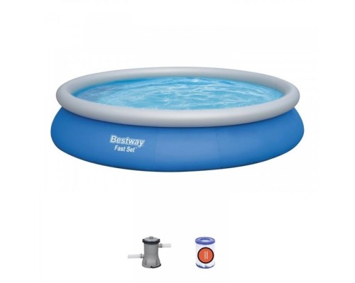 Zestaw basenowy BESTWAY POOL SET 57313 4.57X0.84M - 2809392