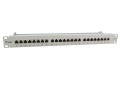Wyposaż 19-calowy panel krosowy 24xRJ45 Cat6a FTP 1U 500MHz RAL7035 - 2809551