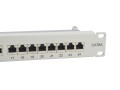 Wyposaż 19-calowy panel krosowy 24xRJ45 Cat6a FTP 1U 500MHz RAL7035 - 2809553